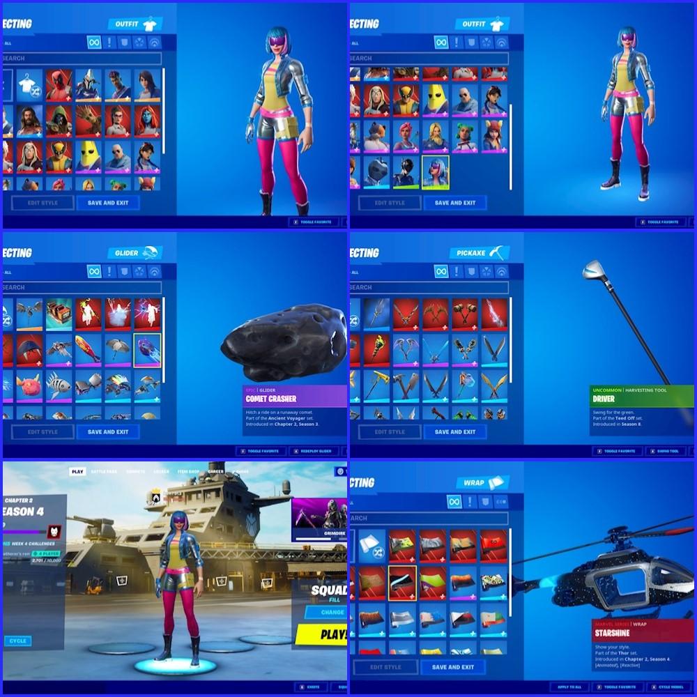 خرید اکانت فورتنایت کد 474