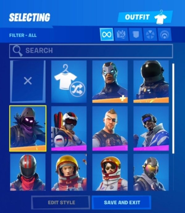 خرید اکانت فورتنایت کد 936