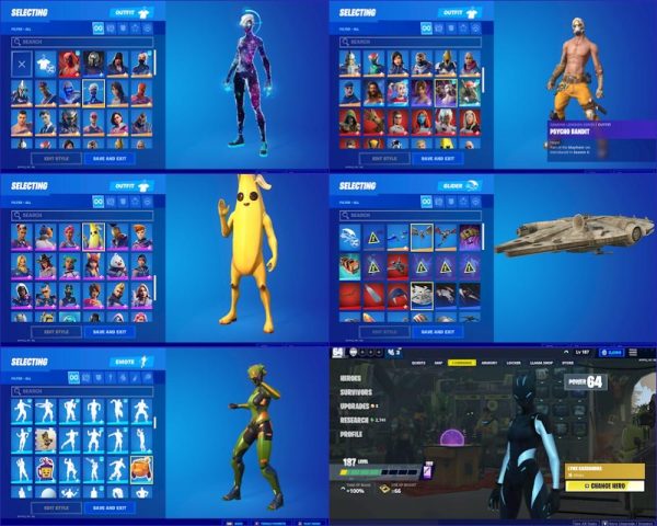 خرید اکانت فورتنایت کد 945