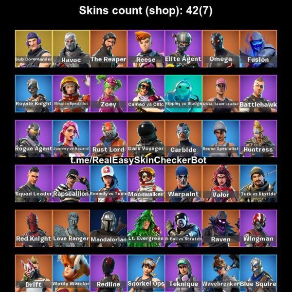 خرید اکانت فورتنایت کد 1270