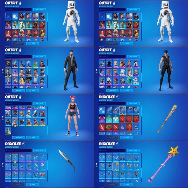 خرید اکانت فورتنایت کد 1630