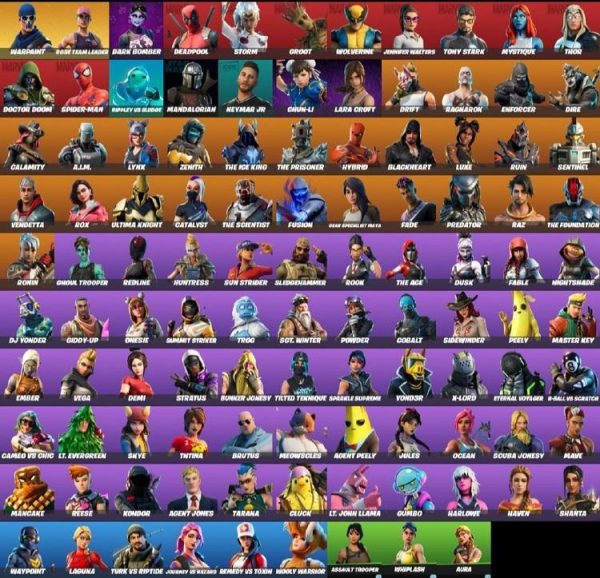 خرید اکانت فورتنایت کد 2102