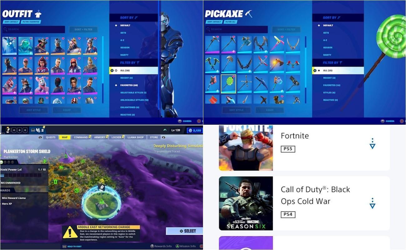 خرید اکانت فورتنایت کد 2201
