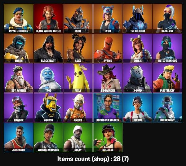 خرید اکانت فورتنایت کد 2281