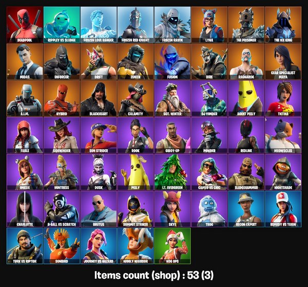 خرید اکانت فورتنایت کد 2412