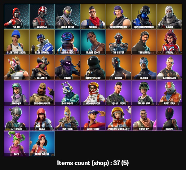 خرید اکانت فورتنایت کد 2689
