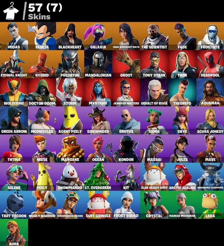 خرید اکانت فورتنایت کد 3332