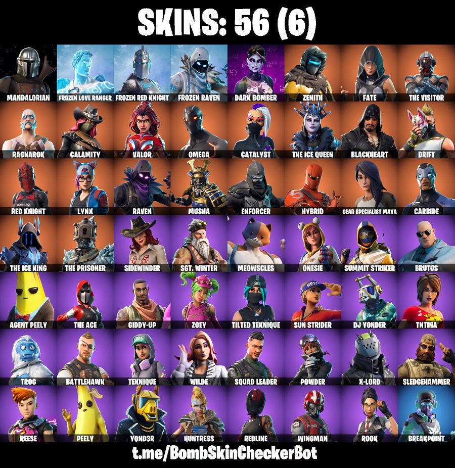خرید اکانت فورتنایت کد 3338
