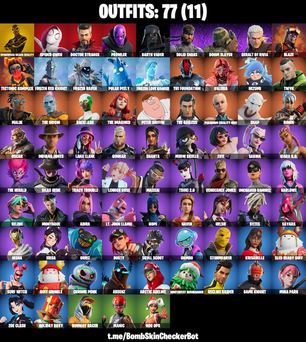 خرید اکانت فورتنایت کد 3764