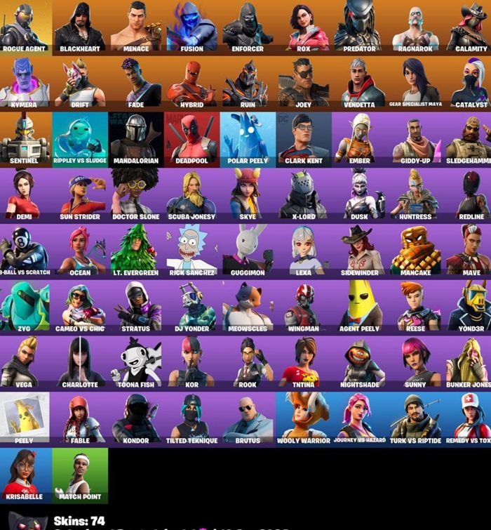 خرید اکانت فورتنایت کد 3882