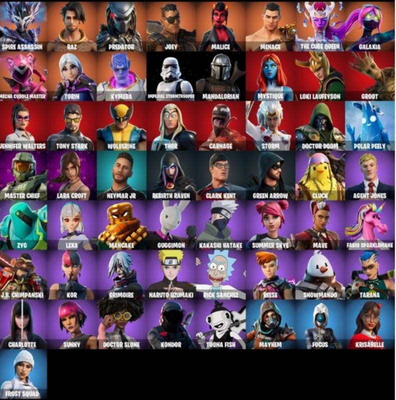 خرید اکانت فورتنایت کد 4287