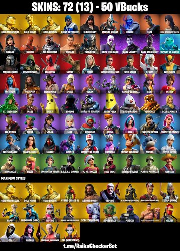 خرید اکانت فورتنایت کد 4604
