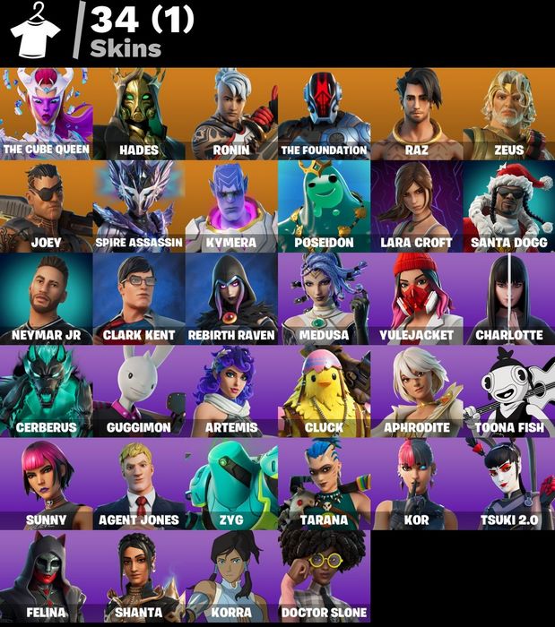 خرید اکانت فورتنایت کد 4926
