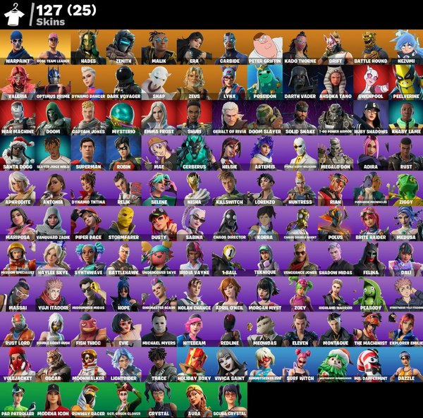 خرید اکانت فورتنایت کد 4970