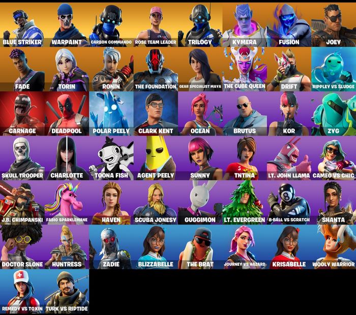 خرید اکانت فورتنایت کد 4959