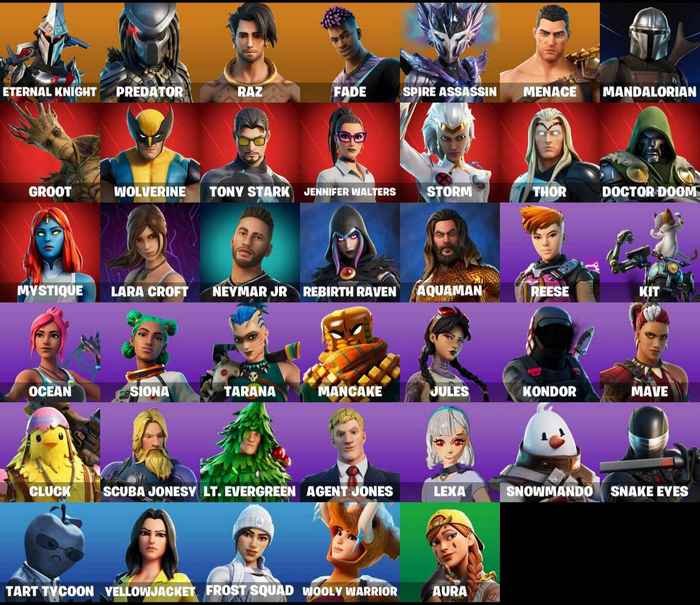 خرید اکانت فورتنایت کد 4976