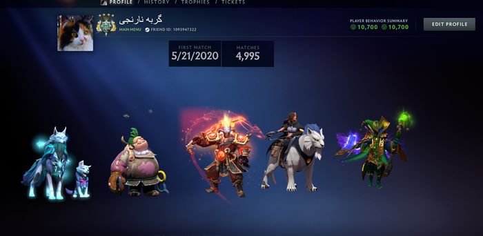 خرید اکانت دوتا 2 کد 5042