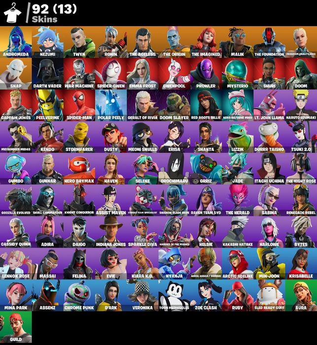 خرید اکانت فورتنایت کد 4993