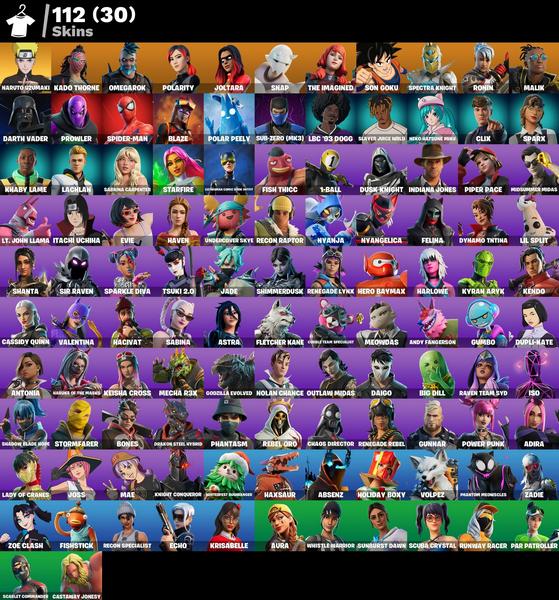 خرید اکانت فورتنایت کد 5020