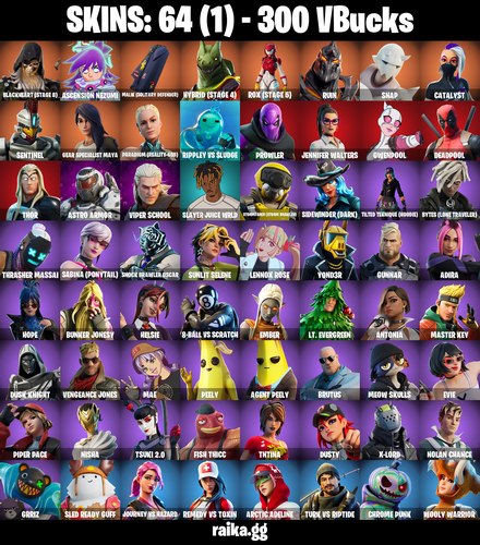 خرید اکانت فورتنایت کد 5042