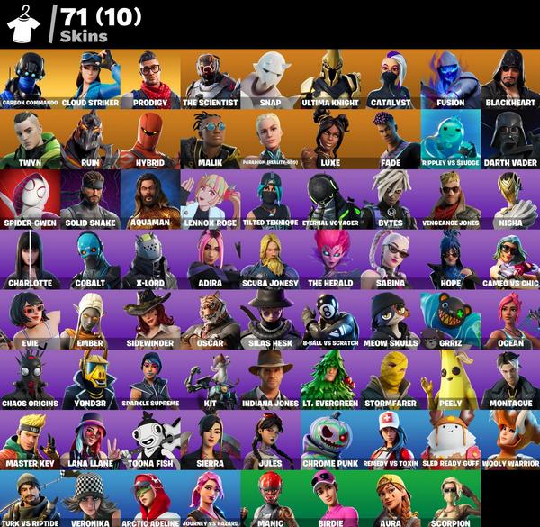 خرید اکانت فورتنایت کد 5137