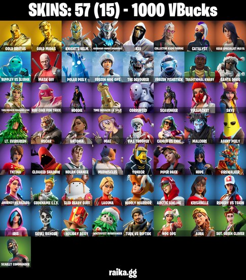 خرید اکانت فورتنایت کد 5120