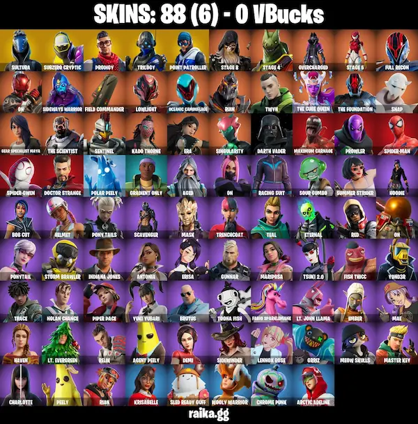 خرید اکانت فورتنایت کد 5215