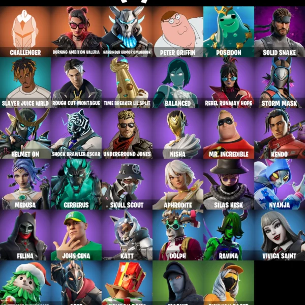 خرید اکانت فورتنایت کد 5233