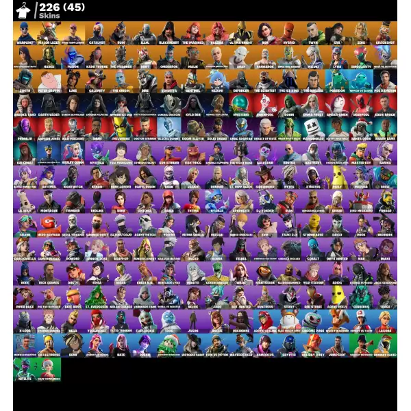 خرید اکانت فورتنایت کد 5251