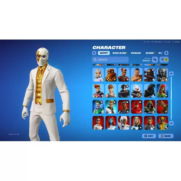 خرید اکانت فورتنایت کد 5265
