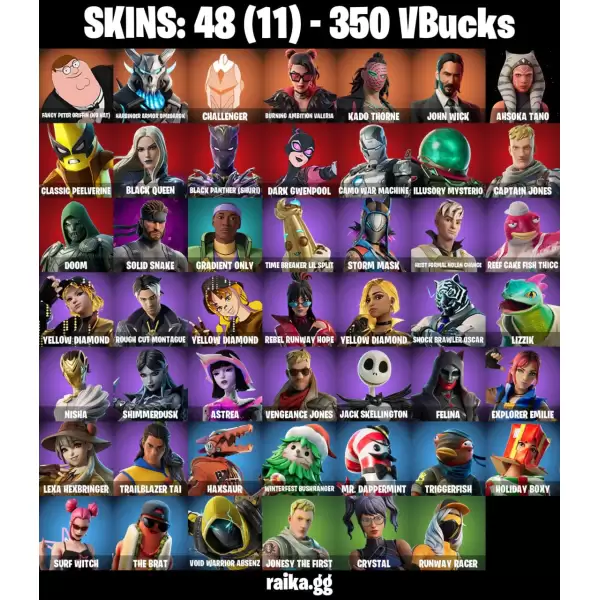 خرید اکانت فورتنایت کد 5267