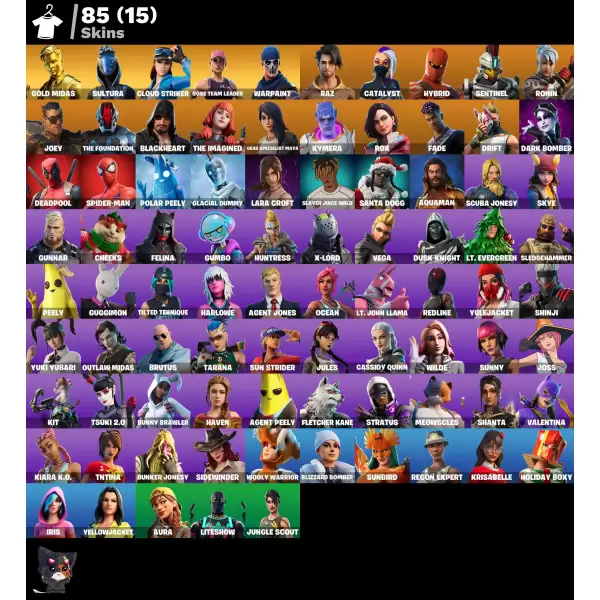خرید اکانت فورتنایت کد 5268