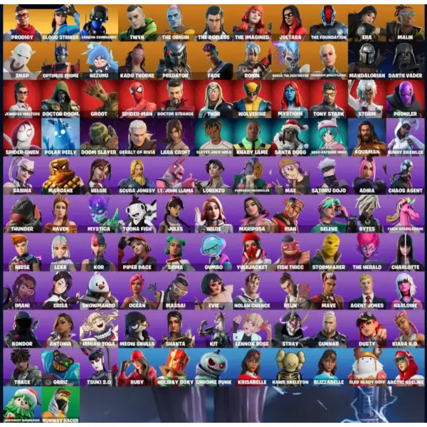 خرید اکانت فورتنایت کد 5269