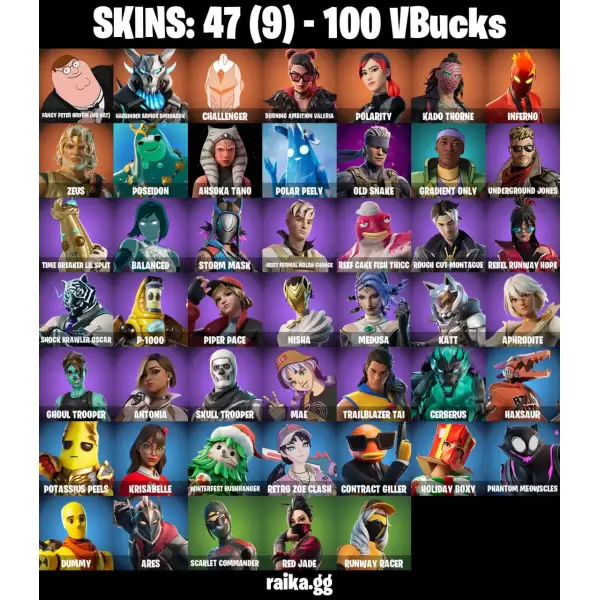 خرید اکانت فورتنایت کد 5271