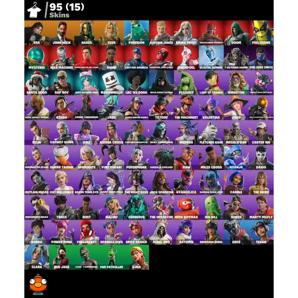 خرید اکانت فورتنایت کد 5290
