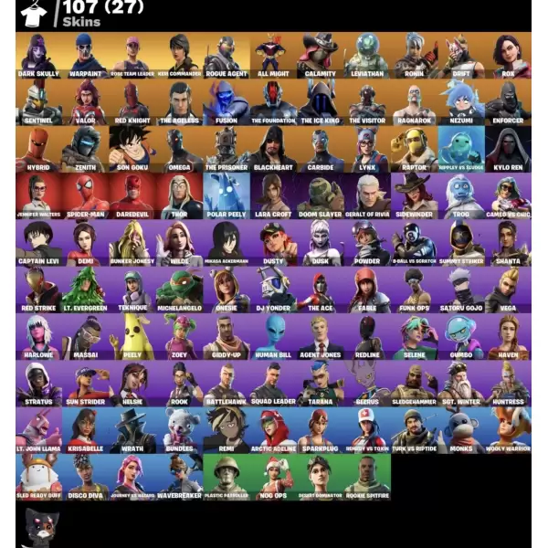 خرید اکانت فورتنایت کد 5291