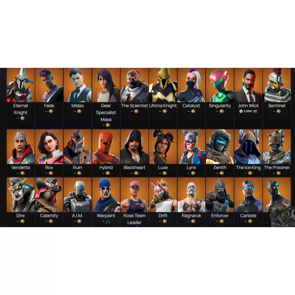 خرید اکانت فورتنایت کد 5281