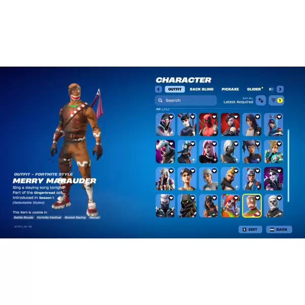 خرید اکانت فورتنایت کد 5292