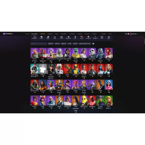 خرید اکانت فورتنایت کد 5296