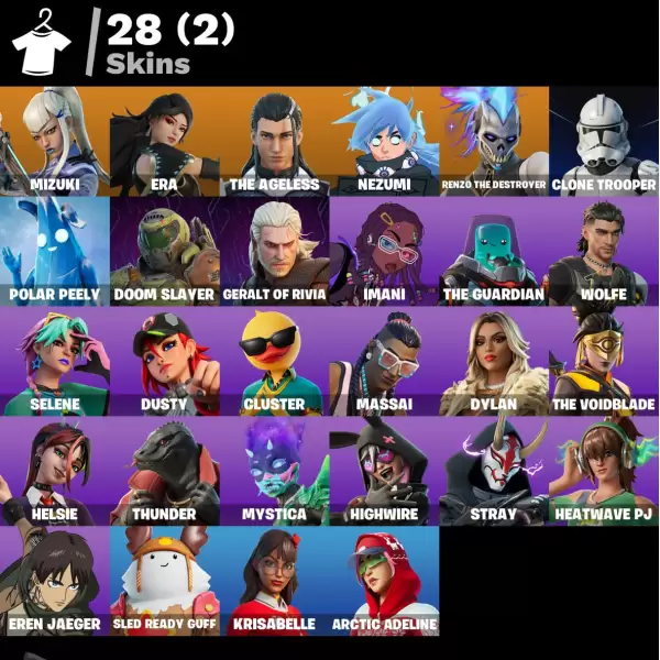 خرید اکانت فورتنایت کد 5294